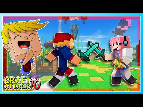 SCHLÄGEREI & HEIßE LUFT im Shopping District! - Minecraft Craft Attack 10