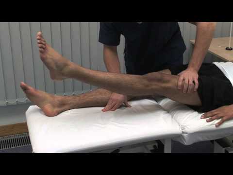 Macleod's examination of lower limb motor function