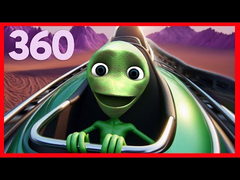 Dame Tu Cosita 360 in a Roller Coaster