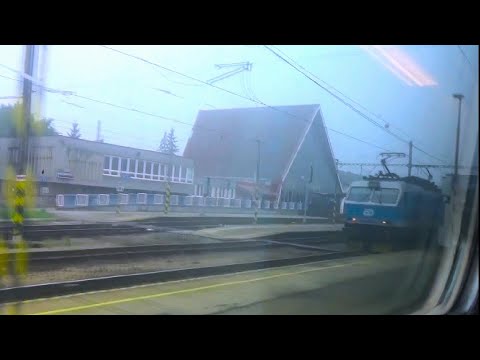 Pendolino Train ride in Čadca (Jazda Vlakom Pendolino v Čadci)