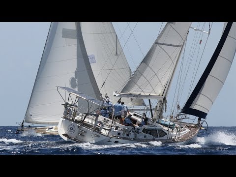 Sailboat Racing In Antigua | Liveaboard Sailing Cruisers that Race | Sailing Britican