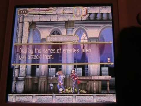 castlevania portrait of ruin game review (DS)