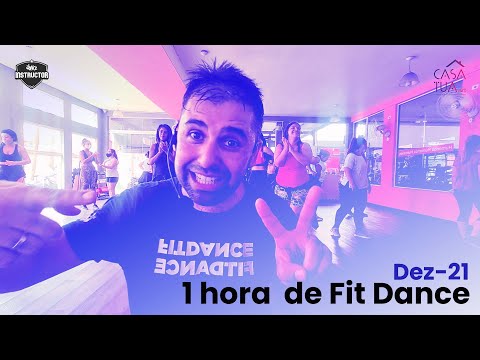 1h de aula de Fit dance