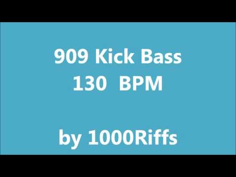 909 Kick Bass Drum : 130 BPM - 25 Minutes