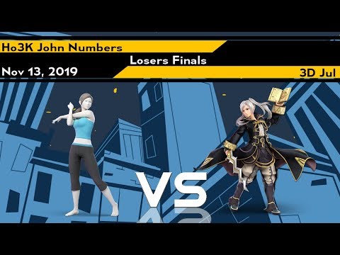 [Smash Ultimate] Xeno187 (L.Finals) - Ho3K John Numbers vs 3D Jul