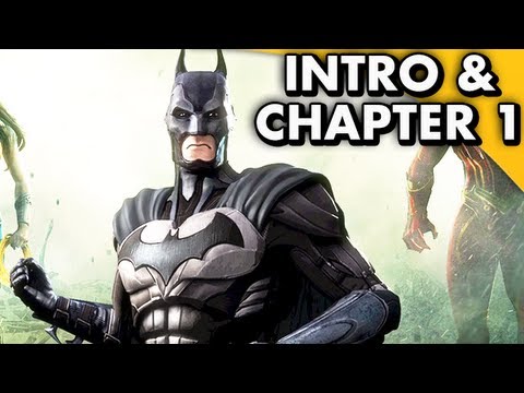 Injustice: Gods Among Us Intro & Chapter 1 - Gameplay Walkthrough - Batman