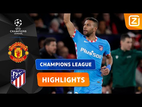 LEKKERE AANVAL VAN ATLÉTICO! 🙌🏼🔥 | Man United vs Atlético | Champions League 2021/22 | Samenvatting