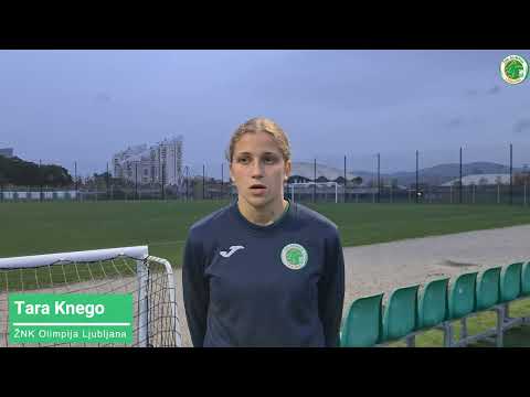 Tara Knego pred tekmo WFC Drava Ptuj - ŽNK Olimpija