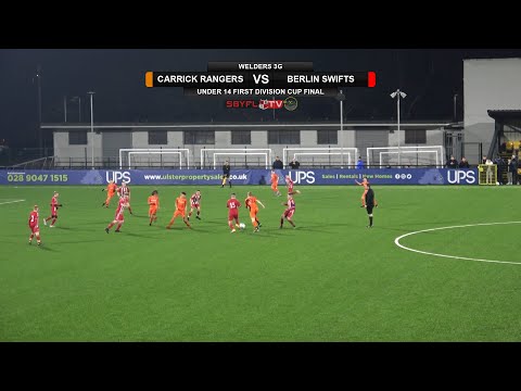 Carrick Rangers v Berlin Swifts - Under 14 Carter Carson First Division Cup Final - January 2022