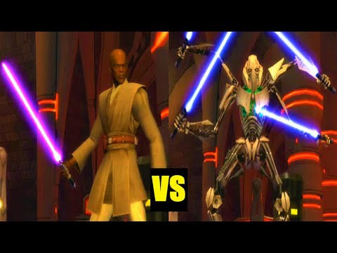 Mace Windu vs General Grievous - Star Wars: Revenge of the Sith