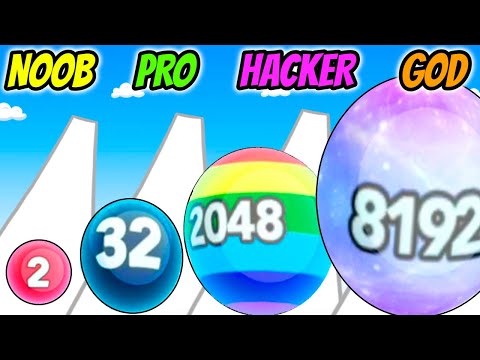 Right Path 2048 - NOOB vs PRO vs HACKER vs GOD
