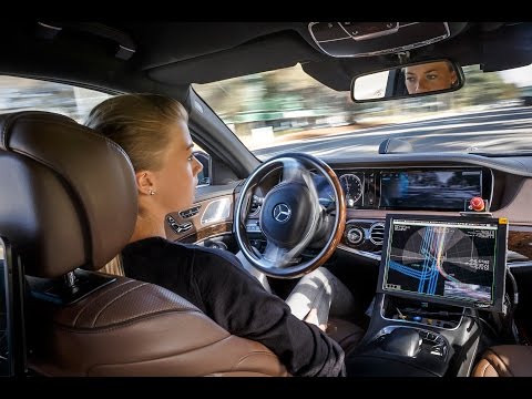 Mercedes Autonomous Driving - S500 Intelligent Drive