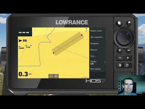 Lowrance HDS Live Overlays for Off Road Navigation