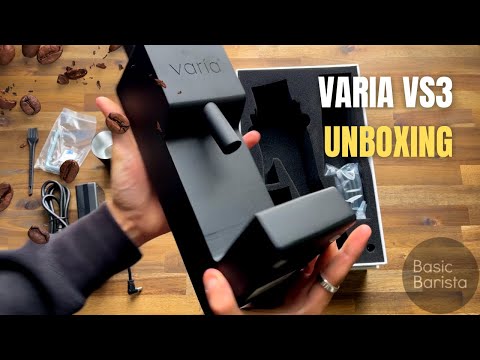 Varia VS3 Coffee Grinder Unboxing - Basic Barista