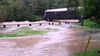 preview picture of video 'Beaverkill Flood 8/28/11'