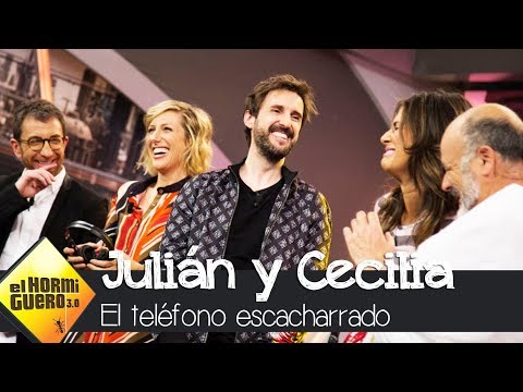 Julián López y Cecilia Freire juegan con Pablo Motos y Nuria Roca - El Hormiguero 3.0