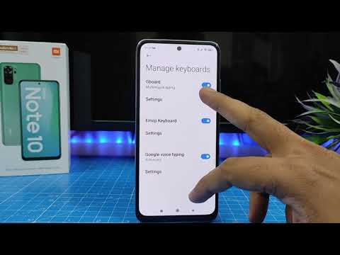 How to Change KeyBoard Typing Language in Redmi Note 10, Redmi Note 10 Pro, Redmi Note 10 pro Max
