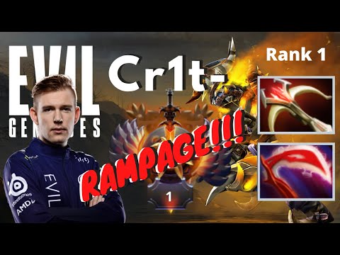 EG.CR1T | This Is How 10k MMR RANK 1 Play Clinkz - Dota 2 7.26 Gameplay