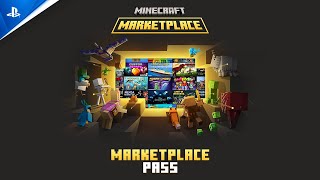 Minecraft Marketplace Pass - Launch Trailer Trailer