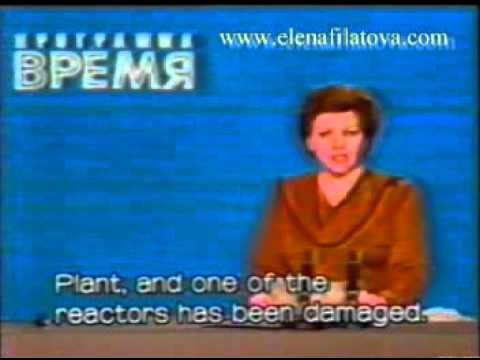 Chernobyl Russian Soviet TV News Announcement