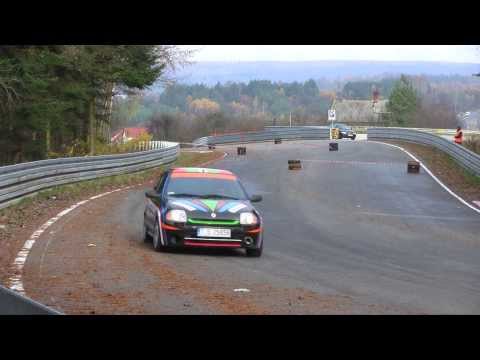 Kalara Mariusz - Renault Clio - SuperOES Puchar Jesieni Tor Kielce 11-11-2013