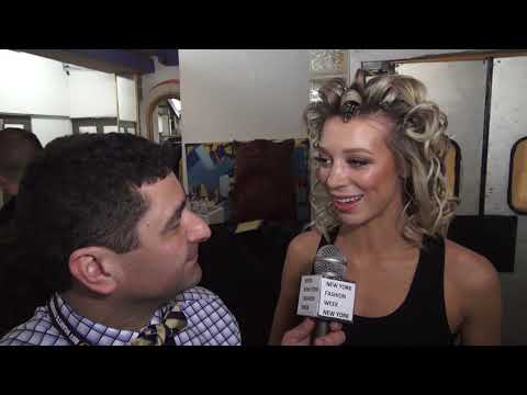 Lue Dialaplain model at art hearts fashion week