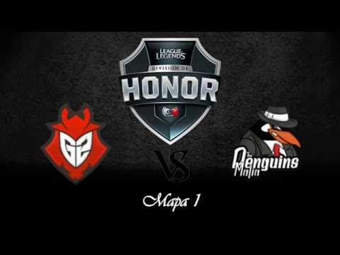 League of Leguends Las Mejores Jugadas del G2 Vs Penguins de la Division de Honor.