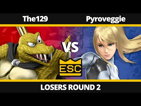 ESC 20 Losers Round 2 - The129 (King K. Rool) Vs. Pyroveggie (Zero Suit Samus) - SSBU Local