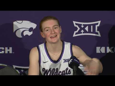 K-State Women's Basketball | Athletes Press Conference vs Utah