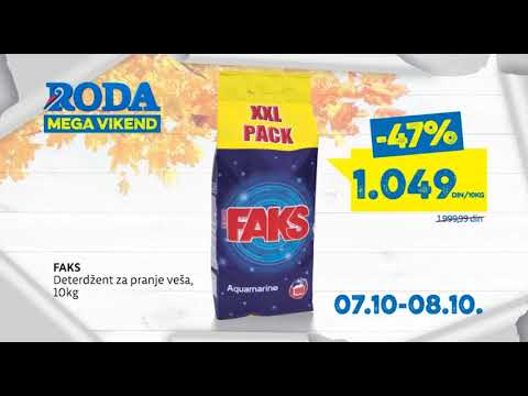 Mega vikend 07.10 - 08.10.2017.