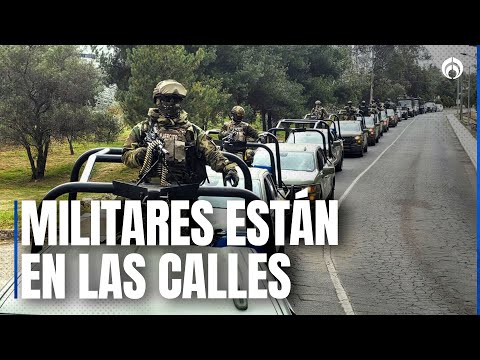 ¡Ya llegaron! Ejército y GN toman Uruapan tras asesinato de Carlos Manzo