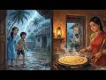 1990s South Indian Monsoon ️ Power Cut Night Rava Dosa Filter Coffee ASMR