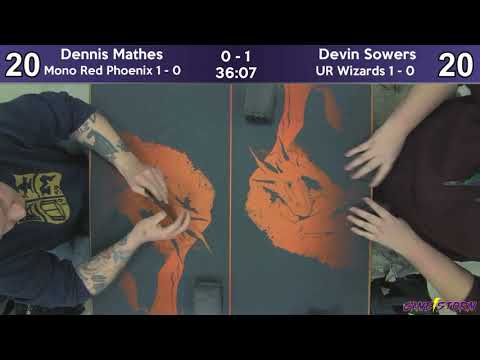 Dennis Mathes (Mono Red Phoenix) vs Devin Sowers (UR Wizards) - Sunday Night Modern 3/3/19