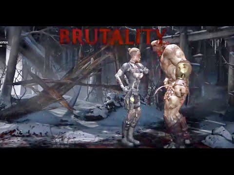 Mortal Kombat X - Secret Cassie (Spec-Ops) brutality
