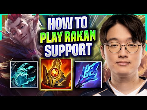 LEARN HOW TO PLAY RAKAN SUPPORT LIKE A PRO! - TL Corejj Plays Rakan SUPPORT vs Nami! |