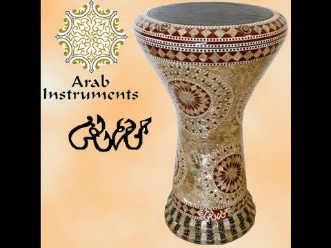 Solo darbuka / doumbek 27 - Gawharet El Fan Darbuka - belly dance - ArabInstruments.com - طبلة