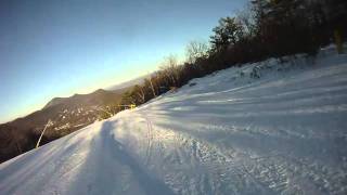 preview picture of video 'Massanutten ski resort ParaDice trail GoPro HD video'