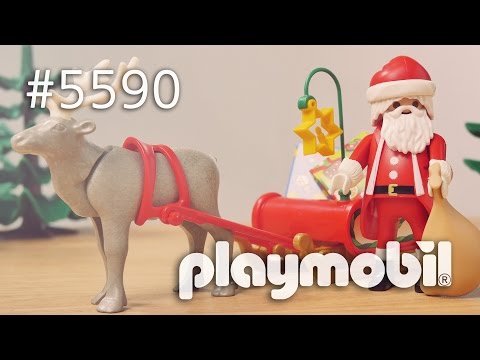 Playmobil #5590 Santa's Sleigh with Reindeer Set 플레이모빌 순록썰매와 산타클로스 세트 리뷰