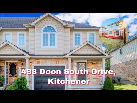 SOLD BY THE RIZ TEAM - Welcome to 498 Doon South Drive Kitchener