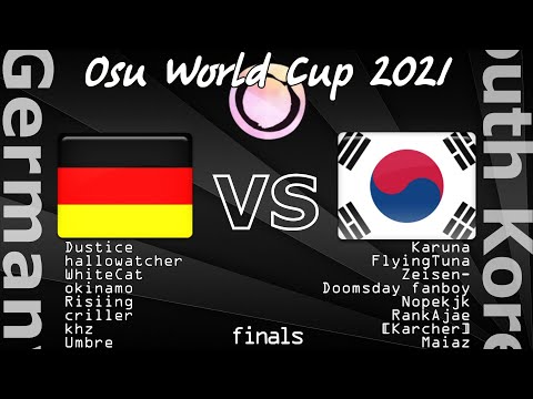 osu! World Cup 2021 Losers Bracket Finals: Germany vs South Korea
