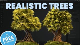 Realistic Trees -  Blender 5