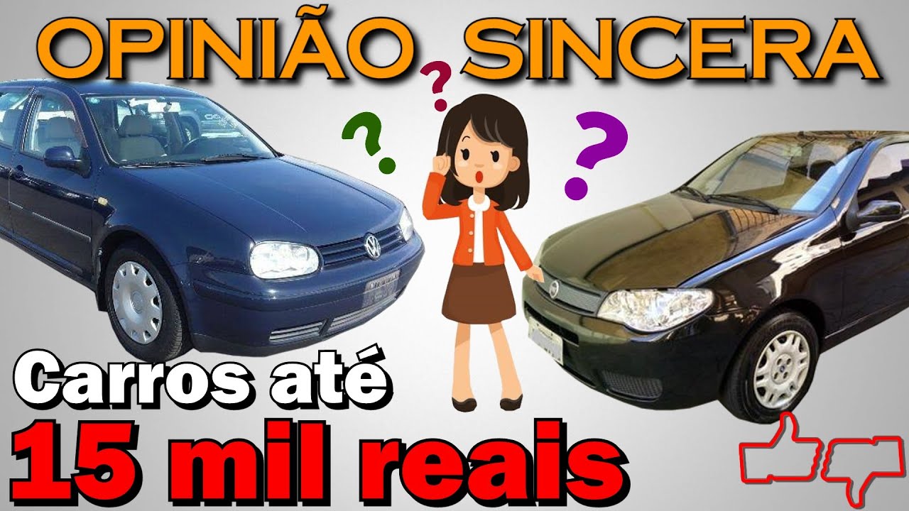 O que você compra e o que não deve comprar com 15 mil reais. Dicas para não errar na escolha !