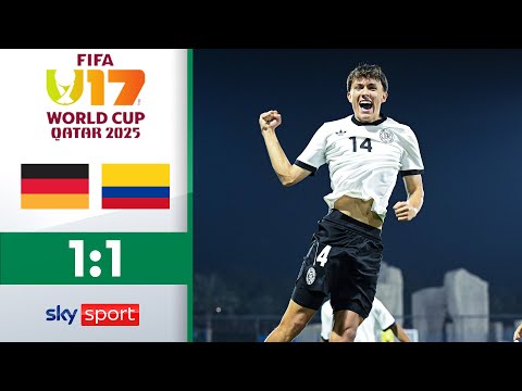 Deutschland trifft nach 14 Sekunden! | Deutschland - Kolumbien | U17-WM 2025 Highlights | Spieltag 1