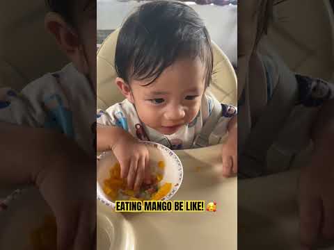 GOOD JOB BABY! #eating #manga #fruit #yummy #delicious #baby #cute #moments #momlife #shortsvideo