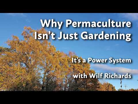 Wilf Richards: Permaculture - Beyond Gardening, A Power System