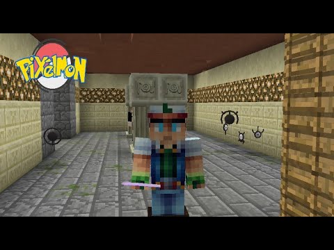 Pixelmon Ep 3 - Ruins of Alph - Catching all 28 Unowns