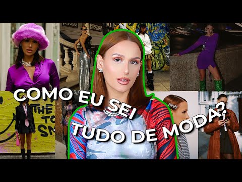COMO ESTUDAR MODA DE GRAÇA E EM CASA? COMO SE TORNAR UM COOL HUNTER? COMO DESCOBRIR TENDÊNCIAS?