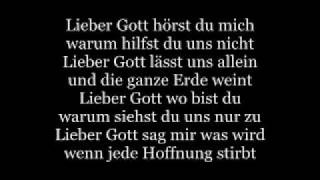 LaFee - Lieber Gott - Lyrics