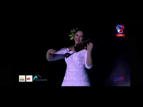 Miss Samoa Talent on Miss Pacific Island Pageant 2025 . perform by Ms Litara Ieremia Allan