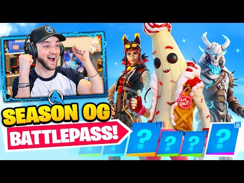 *NEW* FORTNITE OG Battle Pass! (Chapter 1 Skins)